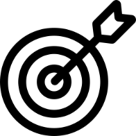 pictogramme représentant une cible